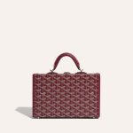 Goyard Grand Hôtel Trunk Bag Burgundy - Image 2